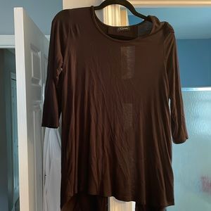 Colette black cutout shirt